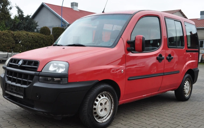 Fiat Doblo cena 8200 przebieg: 180000, rok produkcji 2001 z Opalenica małe 326